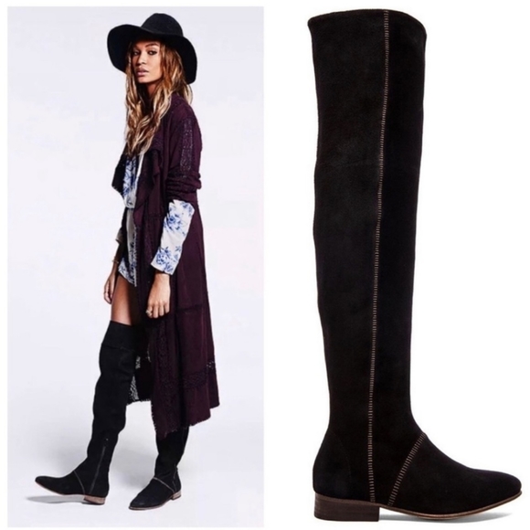 Free People Shoes - Free People Grandeur Suede Boots